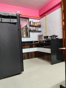 Kitchen Image of 1400 Sq.ft 3 BHK Apartment / Flat for sale in Dindoli Surat for Rs. 4451000