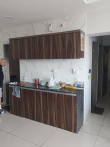 Kitchen Image of 1750 Sq.ft 3 BHK Apartment / Flat for sale in Skyseven Synnove Palladium, Bhayli Vadodara for Rs. 7200000