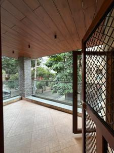 Balcony Image of 2100 Sq.ft 3.5 BHK Apartment / Flat for rent in Cooke Town Bengaluru for Rs. 115000