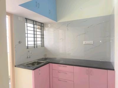 Kitchen Image of 580 Sq.ft 1 BHK Apartment / Flat for rent in Singasandra Bengaluru for Rs. 22000