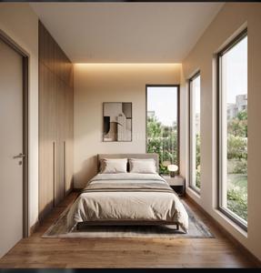 Bedroom Image of 610 Sq.ft 1 BHK Apartment / Flat for sale in Harigram Navi Mumbai for Rs. 4000000