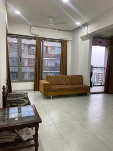 Hall Image of 1500 Sq.ft 3 BHK Apartment / Flat for rent in Satyamev Serene, Gota Ahmedabad for Rs. 42000