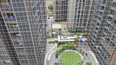 Balcony Image of 2000 Sq.ft 3 BHK Apartment / Flat for rent in Motherland Magnate Legend, Vaishno Devi Circle Ahmedabad for Rs. 22000