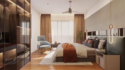 Bedroom Image of 1550 Sq.ft 3 BHK Apartment / Flat for sale in Hitech City Hyderabad for Rs. 8200000