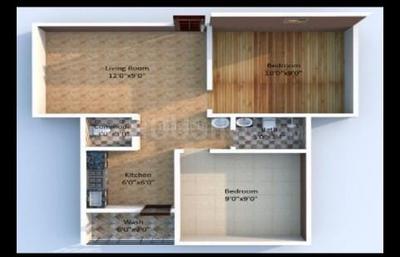Image of 400 Sq.ft 2 BHK Apartment / Flat for sale in Changodar, Ahmedabad for Rs. 800000