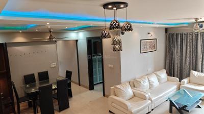Living Room Image of 1609 Sq.ft 3 BHK Apartment / Flat for rent in Karia Konark Meadows, Wagholi Pune for Rs. 40000
