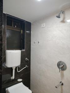 Common Bathroom Image of 500 Sq.ft 1.5 BHK Apartment / Flat for rent in Thane West Thane for Rs. 39500