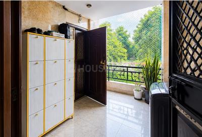 Balcony Image of 1100 Sq.ft 2 BHK Builder Floor for sale in Ramesh Nagar New Delhi for Rs. 13000000