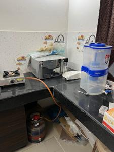 Kitchen Image of 920 Sq.ft 2 BHK Apartment / Flat for sale in Shriom Shri Balaji Tower, Anora Kala Lucknow for Rs. 4800000