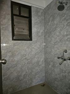 Common Bathroom One Image of 650 Sq.ft 1 BHK Apartment / Flat for sale in Dreams Lynnea A B Wings, Wagholi Pune for Rs. 3700000