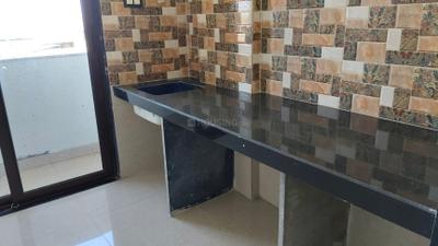 Kitchen Image of 517 Sq.ft 1 BHK Apartment / Flat for sale in R R Radheshyam Royal, Daighar Gaon Thane for Rs. 3800000