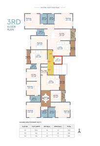 Image of 1100 Sq.ft 2 BHK Apartment / Flat for sale in Buttepatil Serenity Residency, Parvati Darshan, Pune for Rs. 15000000