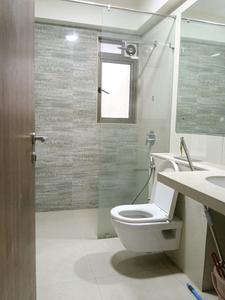 Common Bathroom Image of 1450 Sq.ft 3 BHK Apartment / Flat for rent in T Bhimjyani Neelkanth Woods Olivia, Thane West Thane for Rs. 73000