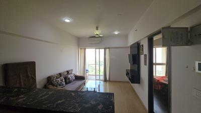 Living Room Image of 639 Sq.ft 1 BHK Studio for rent in Lodha Belmondo, Gahunje Pune for Rs. 28000