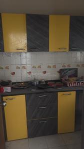 Kitchen Image of 1200 Sq.ft 3 BHK Apartment / Flat for rent in Rajpur Kolkata for Rs. 18000