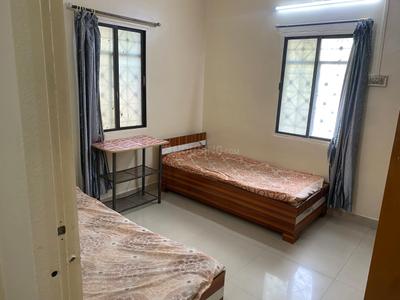 Bedroom Image of 1200 Sq.ft 2 BHK Apartment / Flat for rent in Karve Nagar Pune for Rs. 30000