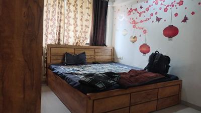 Bedroom Image of 790 Sq.ft 1.5 BHK Apartment / Flat for rent in Long Island, Charholi Budruk Pune for Rs. 23000