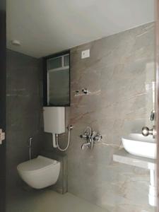 Common Bathroom Image of 800 Sq.ft 2 BHK Apartment / Flat for sale in Mansarovar Pearl Gardens, Vasai West Vasai for Rs. 6400000