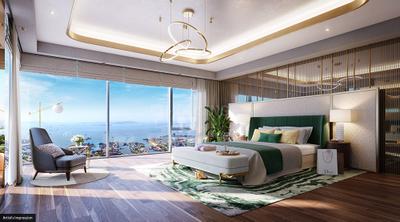 Bedroom Image of 721 Sq.ft 2 BHK Apartment / Flat for sale in Piramal Aranya, Byculla Mumbai for Rs. 34900000