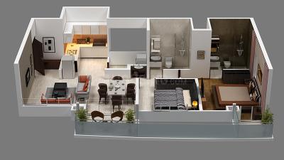 Image of 1150 Sq.ft 3 BHK Apartment / Flat for sale in Kohinoor Punawale, Punawale, Pune for Rs. 8500000