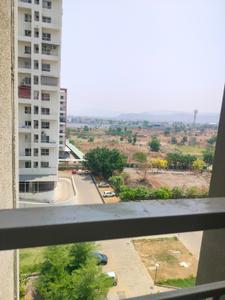 Balcony Image of 800 Sq.ft 2 BHK Apartment / Flat for rent in Godrej Greens, Pisoli Pune for Rs. 17000
