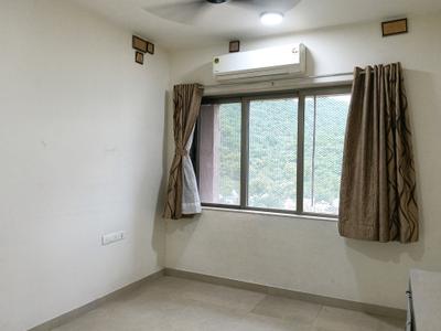 Bedroom Image of 1020 Sq.ft 2.5 BHK Apartment / Flat for rent in T Bhimjyani Neelkanth Woods Olivia, Thane West Thane for Rs. 54000