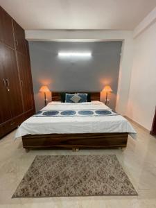 Bedroom Image of 1800 Sq.ft 2 BHK Builder Floor for rent in Sector 52A Gurgaon for Rs. 48000
