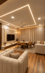 Image of 2200 Sq.ft 3 BHK Apartment / Flat for rent in Thondayad, Kozhikode for Rs. 75000