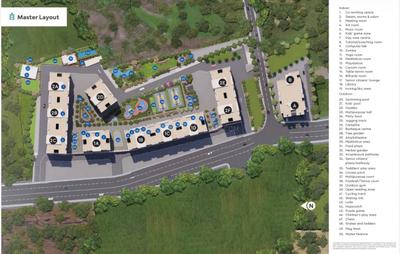 Image of 1698 Sq.ft 3 BHK Apartment / Flat for sale in Nyati Equinox I, Bavdhan, Pune for Rs. 14500000