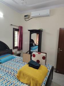 Bedroom Image of Satya PG in Adchini, New Delhi
