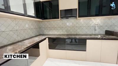 Kitchen Image of 1488 Sq.ft 3 BHK Apartment / Flat for sale in Paras Rahul Downtown Phase II, Tathawade Pune for Rs. 12000000