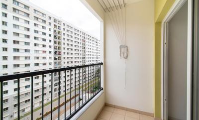 Balcony Image of 2205 Sq.ft 4 BHK Apartment / Flat for rent in Sobha Windsor, Whitefield Bengaluru for Rs. 86000