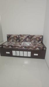 Bedroom Image of 550 Sq.ft 1 BHK Apartment / Flat for rent in Godrej Infinity, Mundhwa Pune for Rs. 32000