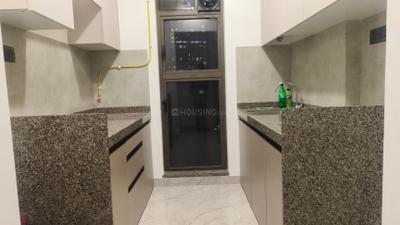 Kitchen Image of 654 Sq.ft 2 BHK Apartment / Flat for sale in Pittie Antariksh Ace, Bandra East Mumbai for Rs. 23000000