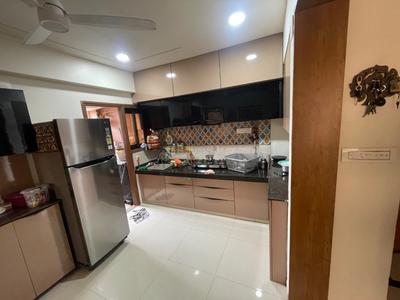 Kitchen Image of 672 Sq.ft 2 BHK Apartment / Flat for sale in Yogeshwar Karnavati Paradise, New Maninagar Ahmedabad for Rs. 5500000