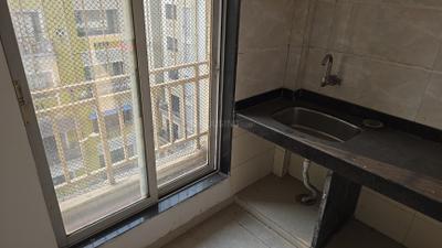 Kitchen Image of 440 Sq.ft 1 BHK Apartment / Flat for sale in Krishna Kunj, Ghansoli Navi Mumbai for Rs. 8900000