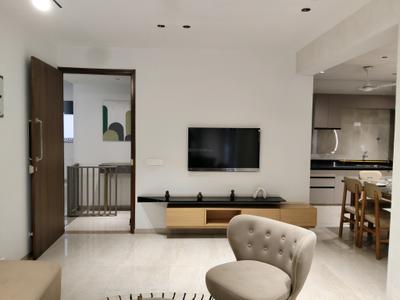 Living Room Image of 2350 Sq.ft 3 BHK Apartment / Flat for sale in Gala Aura, South Bopal Ahmedabad for Rs. 16500000