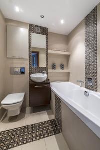Bathroom Image of 960 Sq.ft 2 BHK Apartment / Flat for sale in Harshail Horizon, Vile Parle East Mumbai for Rs. 36000000