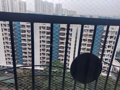 Balcony Image of 1565 Sq.ft 3 BHK Apartment / Flat for rent in Nanded Shubh Kalyan, Nanded Pune for Rs. 36000