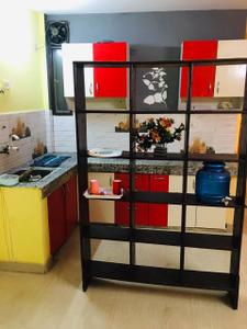 Kitchen Image of 1000 Sq.ft 2 BHK Apartment / Flat for sale in Dream Wonder Homes, Sector 45 Noida for Rs. 4200000