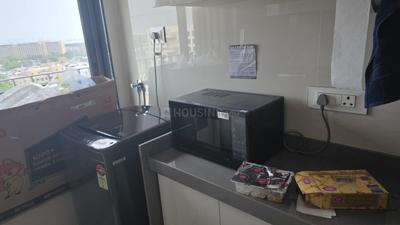 Kitchen Image of 680 Sq.ft 1 BHK Apartment / Flat for rent in Arkade Prime, Andheri East Mumbai for Rs. 70000