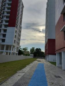 Image of 563 Sq.ft 1 BHK Apartment / Flat for rent in Bengal Swan Court, New Town, Kolkata for Rs. 13000
