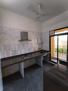 Kitchen Image of 630 Sq.ft 1 BHK Apartment / Flat for sale in Paradise Sai World Dreams, Dombivli East Thane for Rs. 4790000