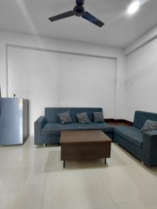 Hall Image of 550 Sq.ft 1 BHK Builder Floor for rent in Mahalakshmi Nagar Indore for Rs. 20000
