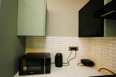 Kitchen Image of 1850 Sq.ft 3 BHK Builder Floor for rent in Jakhan Dehradun for Rs. 75000