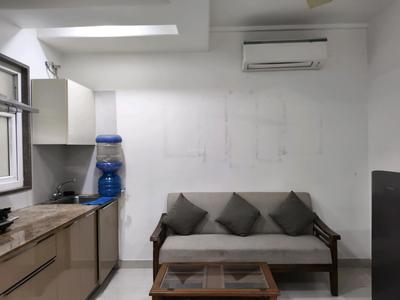 Living Room Image of 1100 Sq.ft 1 BHK Builder Floor for rent in Sector 56 Gurgaon for Rs. 42000