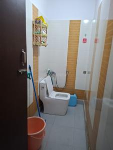 Bathroom Image of 800 Sq.ft 1 BHK Builder Floor for rent in Murlipura Jaipur for Rs. 11000