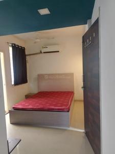 Bedroom Image of 400 Sq.ft 1 RK Independent House for rent in Koregaon Park Pune for Rs. 20000