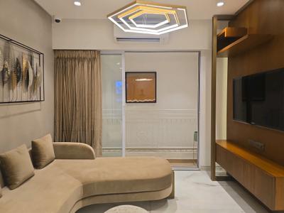 Living Room Image of 850 Sq.ft 2 BHK Apartment / Flat for sale in JP Codename Starlife, Mira Road East Mira Bhayandar for Rs. 9500000