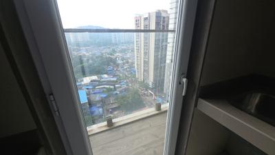 Balcony Image of 830 Sq.ft 2 BHK Apartment / Flat for rent in Suswagatam CHS Adityaraj Landmark, Vikhroli East Mumbai for Rs. 59500